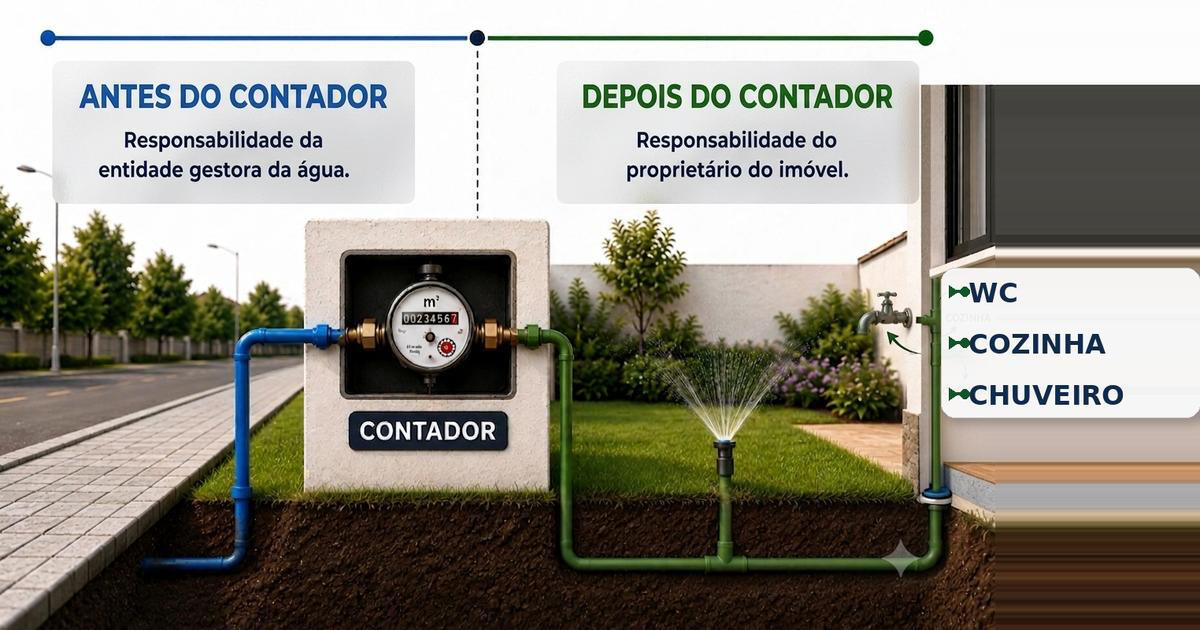 Esquema antes e depois do contador